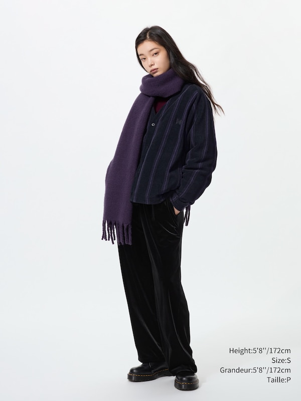 FLEECE OVERSIZED CARDIGAN