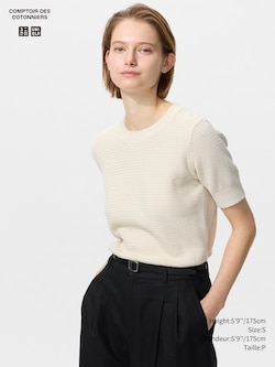Cotton Crew Neck Sweater