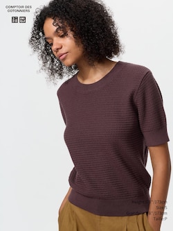 Cotton Crew Neck Sweater