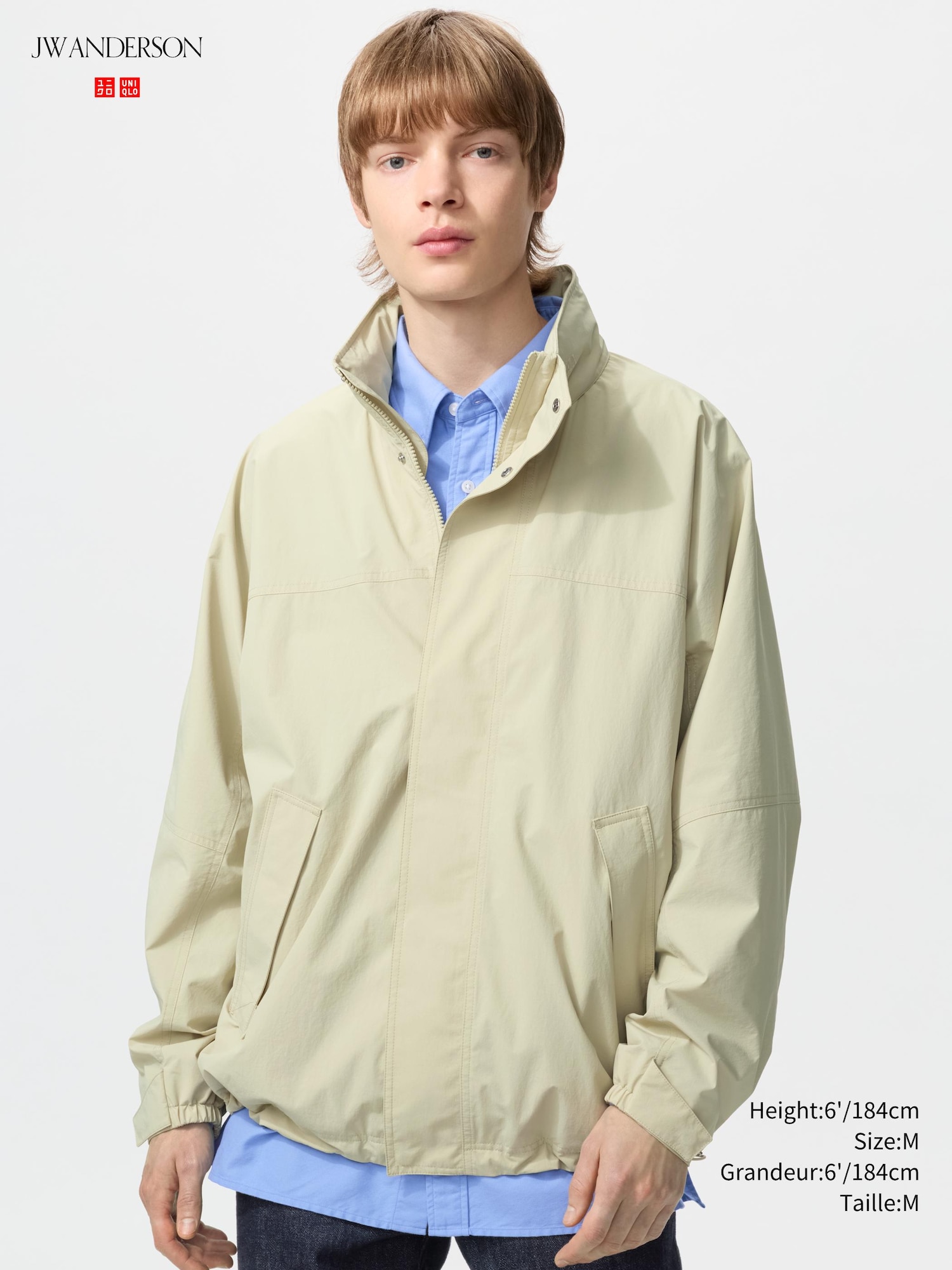Men's Windproof Stand Blouson | UNIQLO CA
