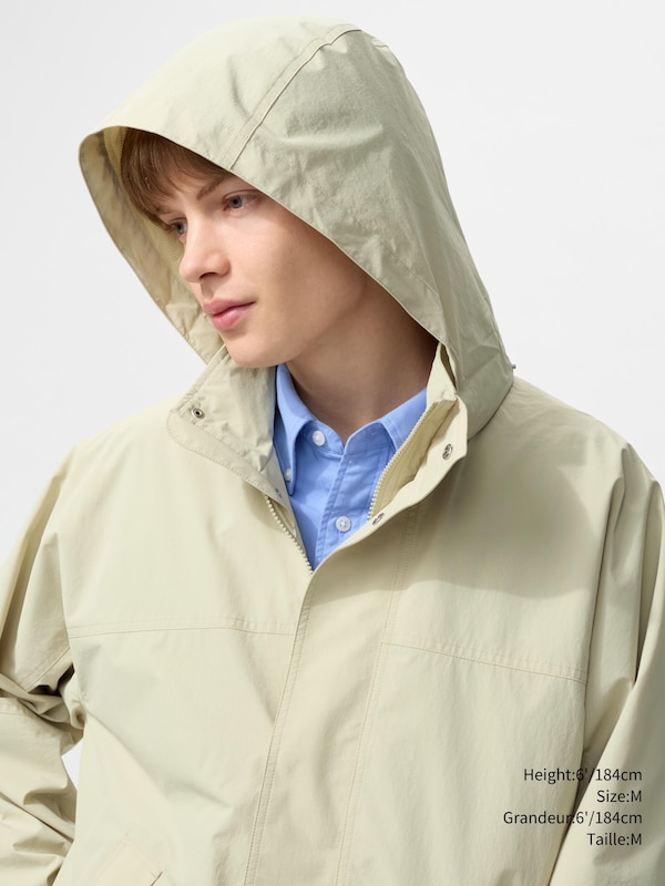 BLOUSON COUPE-VENT COL MONTANT