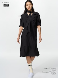 Bow Tie Dress Short Sleeve