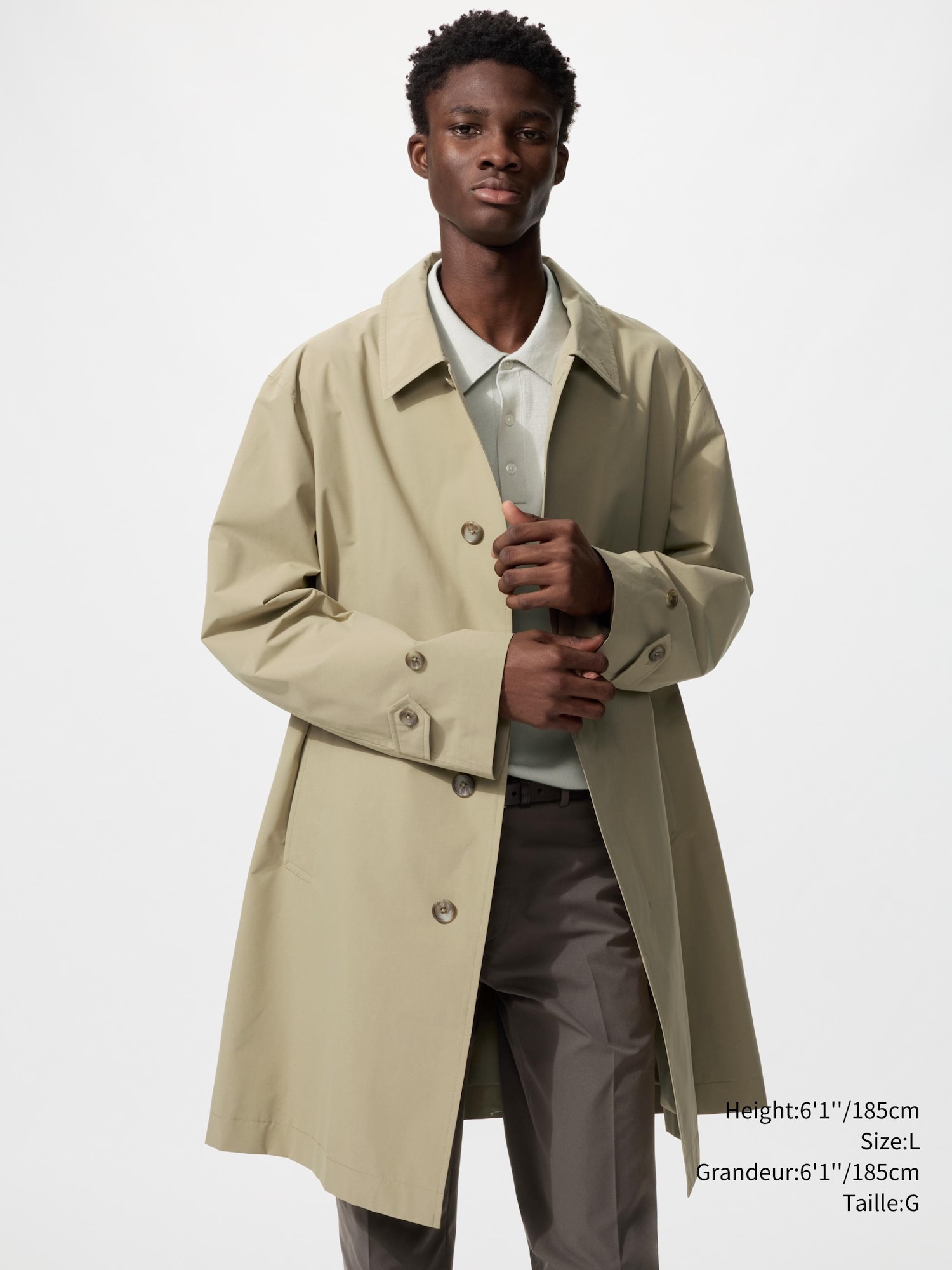 ilean SINGLE-BREASTED WOOL JACKET サイズ2 Men's Single Breasted Coat | UNIQLO CA