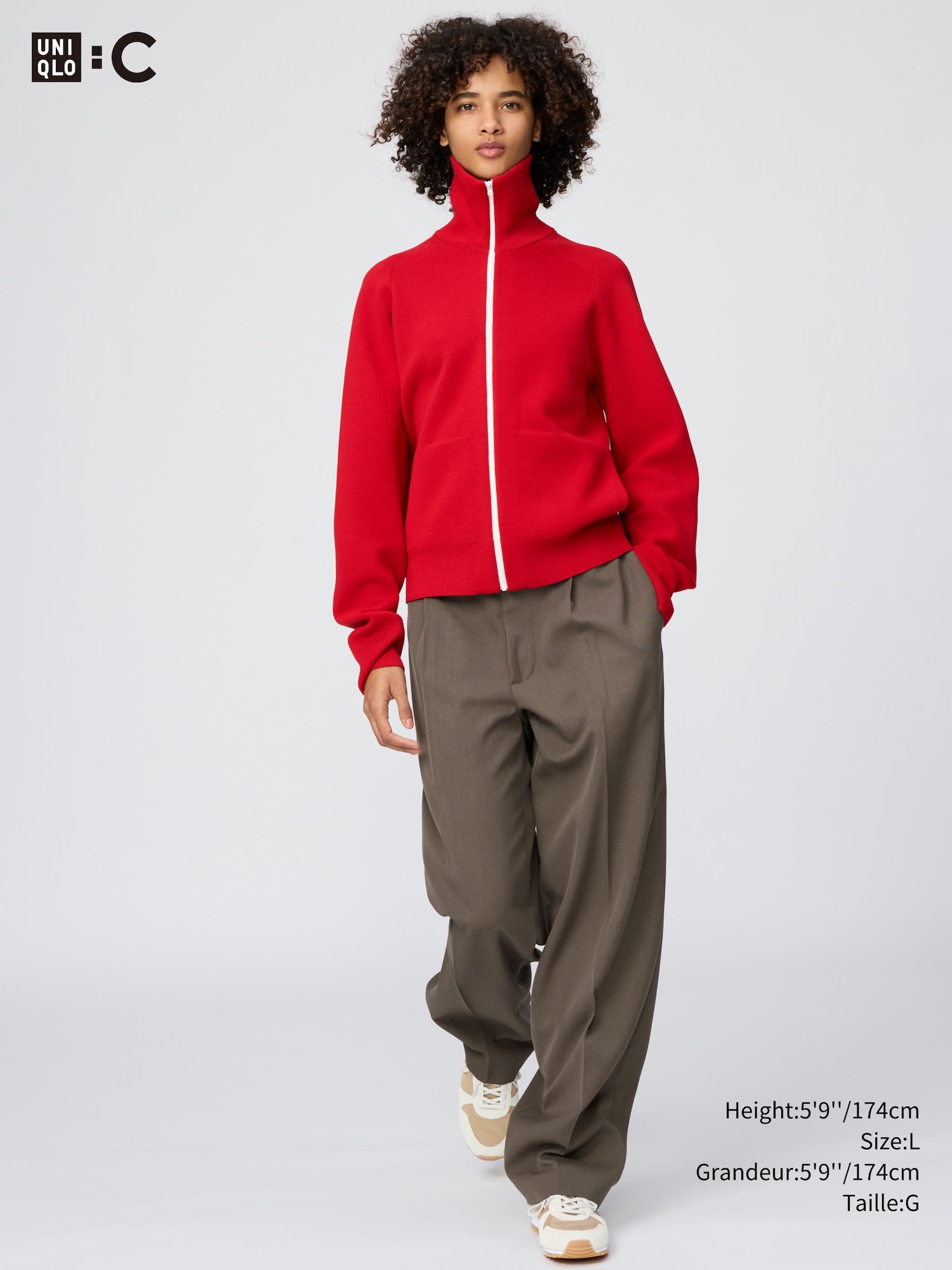 Unisex Pleated Wide Tapered Pants | UNIQLO CA
