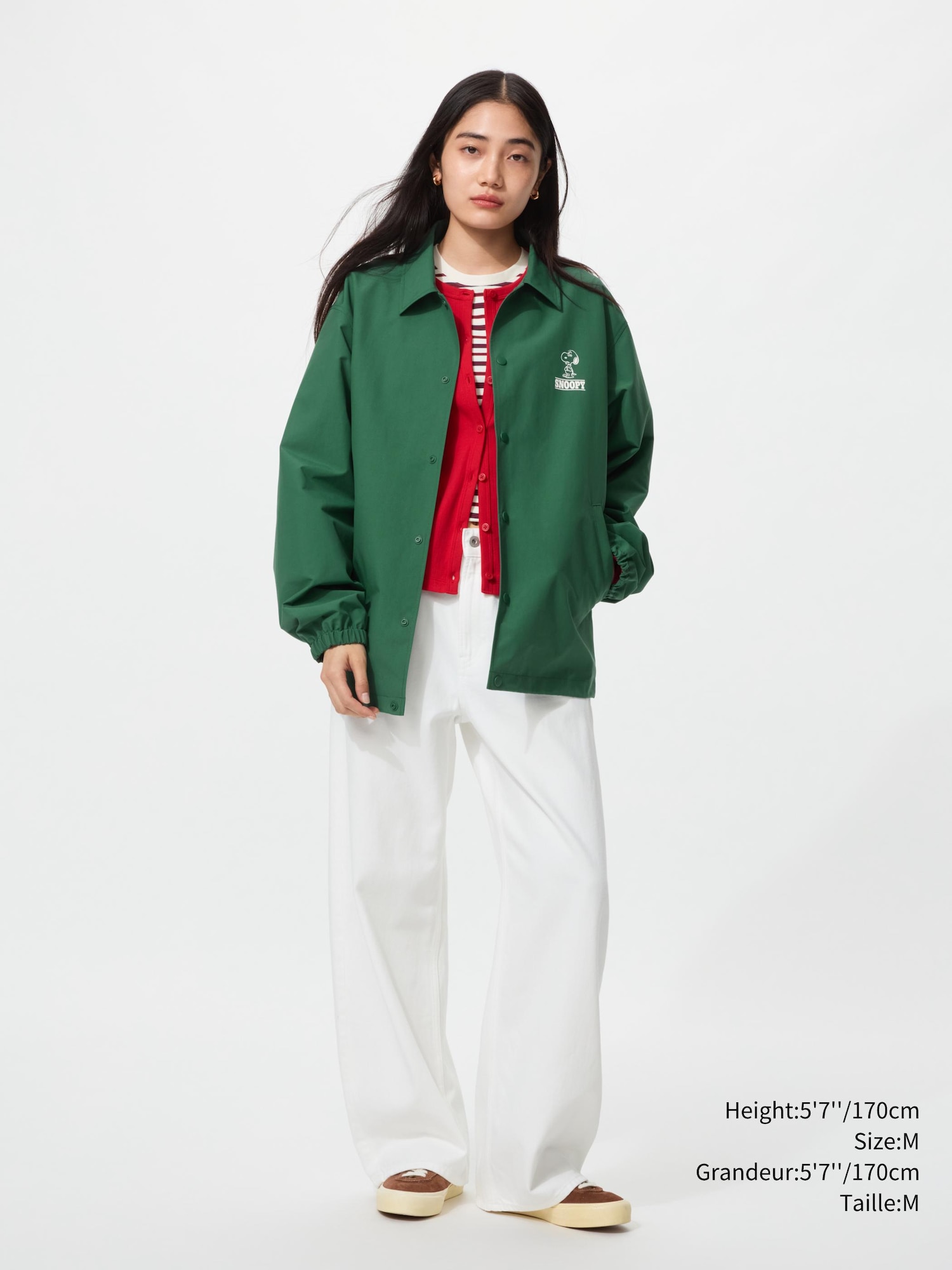 Unisex PEANUTS Coach Jacket | UNIQLO CA