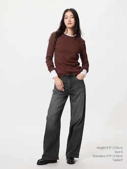 Ezy Wide Straight Jeans | Tall