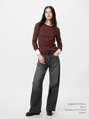 Ezy Wide Straight Jeans | Tall