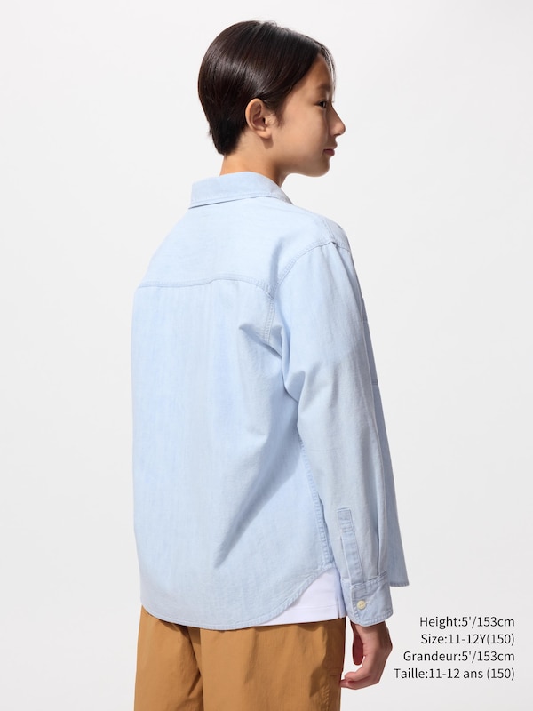 CHEMISE  EN CHAMBRAY