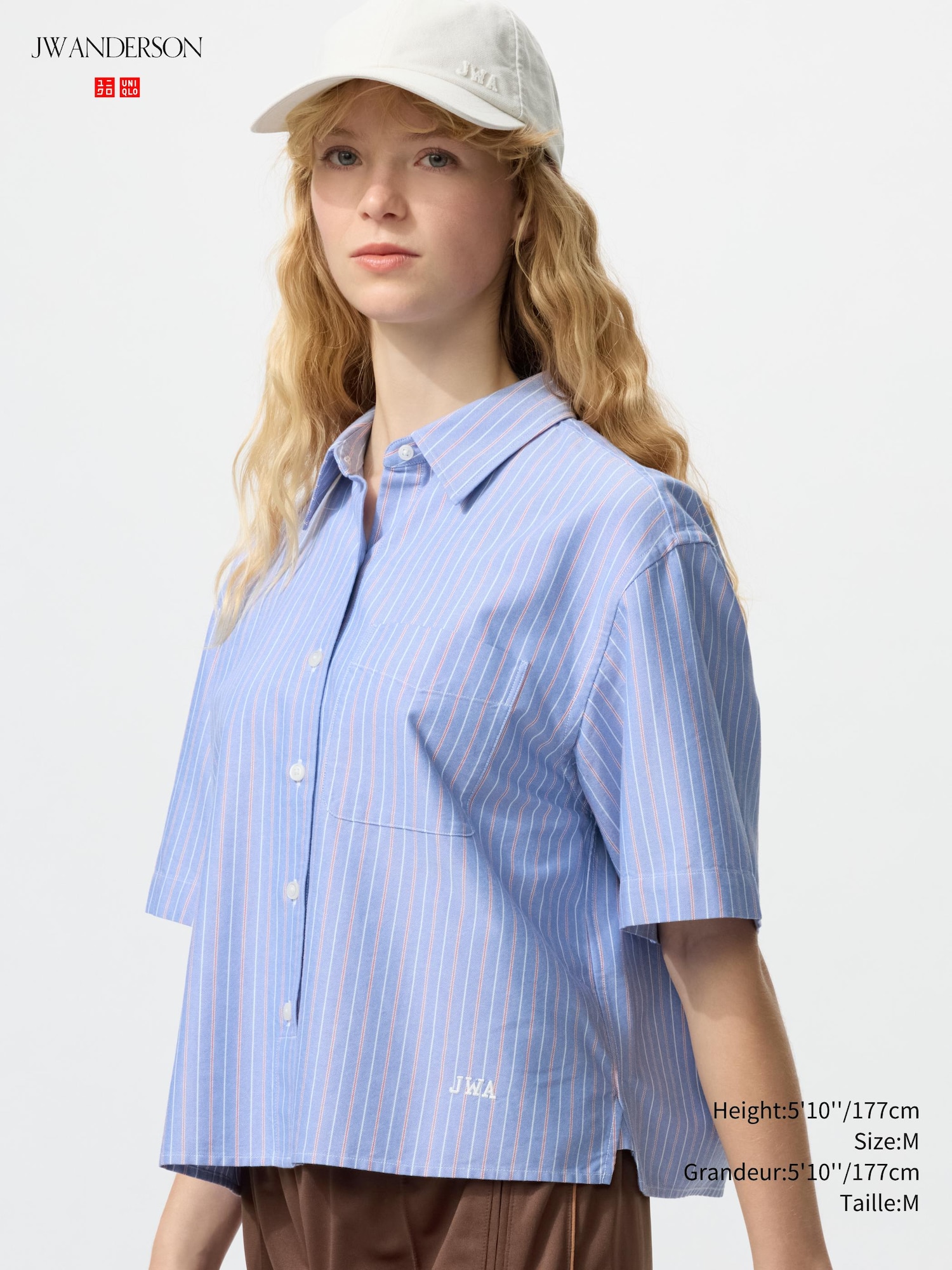 Unisex Oxford Boxy Short Sleeve Shirt