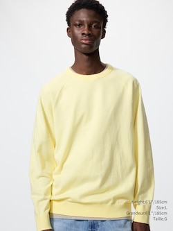 CHANDAIL LAVABLE EN MÉLANGE COTON COL ROND