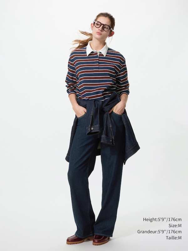 POLO EN COTON DÉLAVÉ