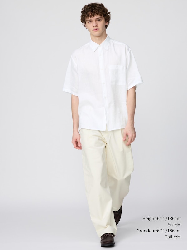 PREMIUM LINEN OVERSIZED SHIRT