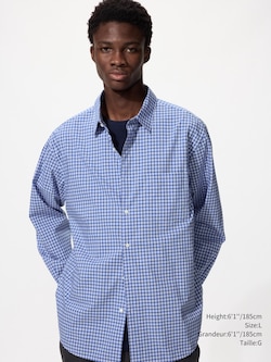 CHEMISE POPELINE DE COTON