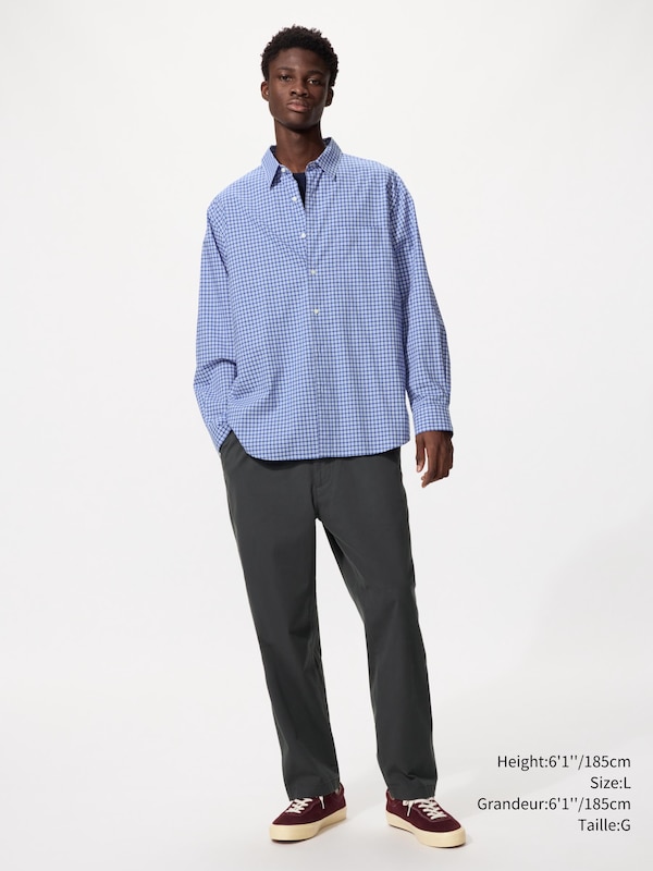 CHEMISE POPELINE DE COTON