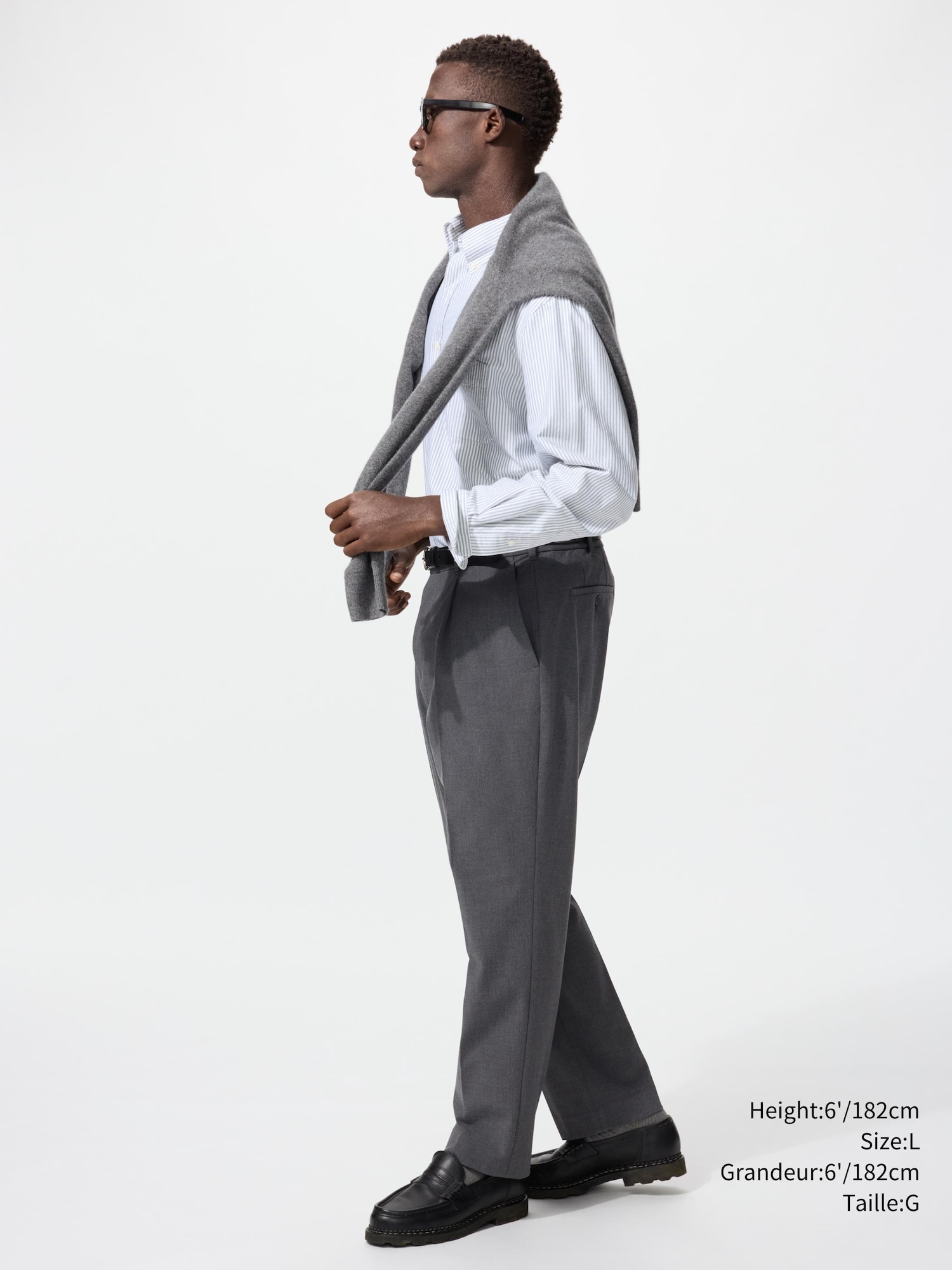 SMART ANKLE PANTS | PLEATED