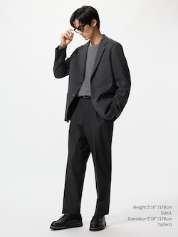 SMART ANKLE PANTS | PLEATED