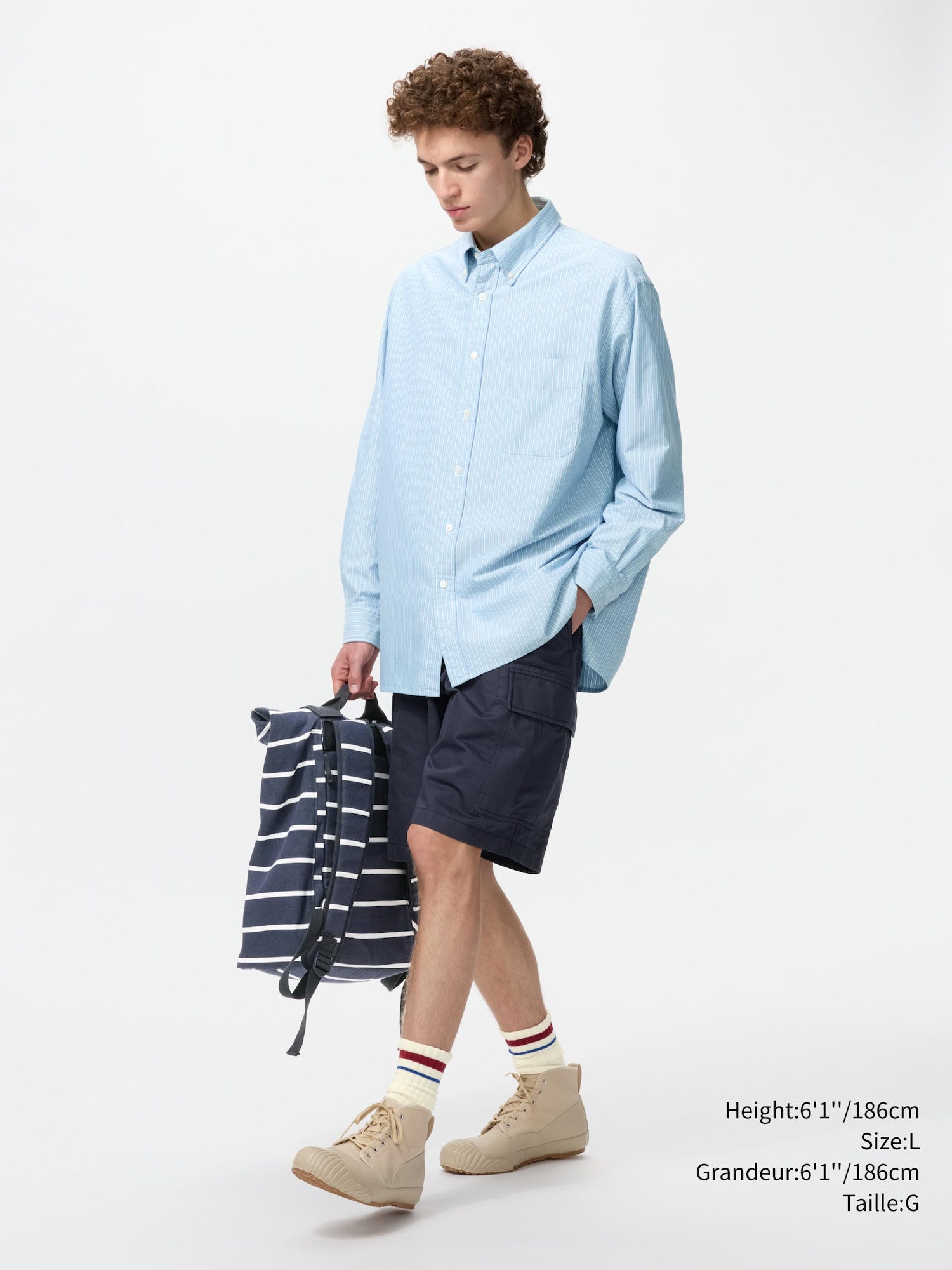 Unisex Oxford Oversized Shirt | UNIQLO CA