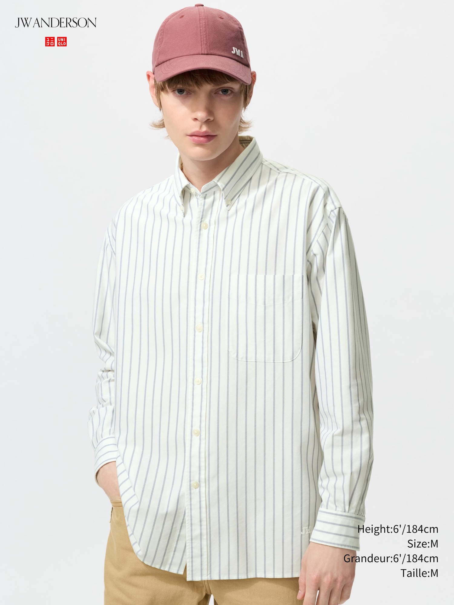 Men's Oxford Oversized Shirt | UNIQLO CA