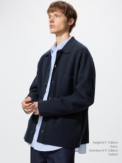 MILANO RIBBED SHIRT COLLAR CARDIGAN