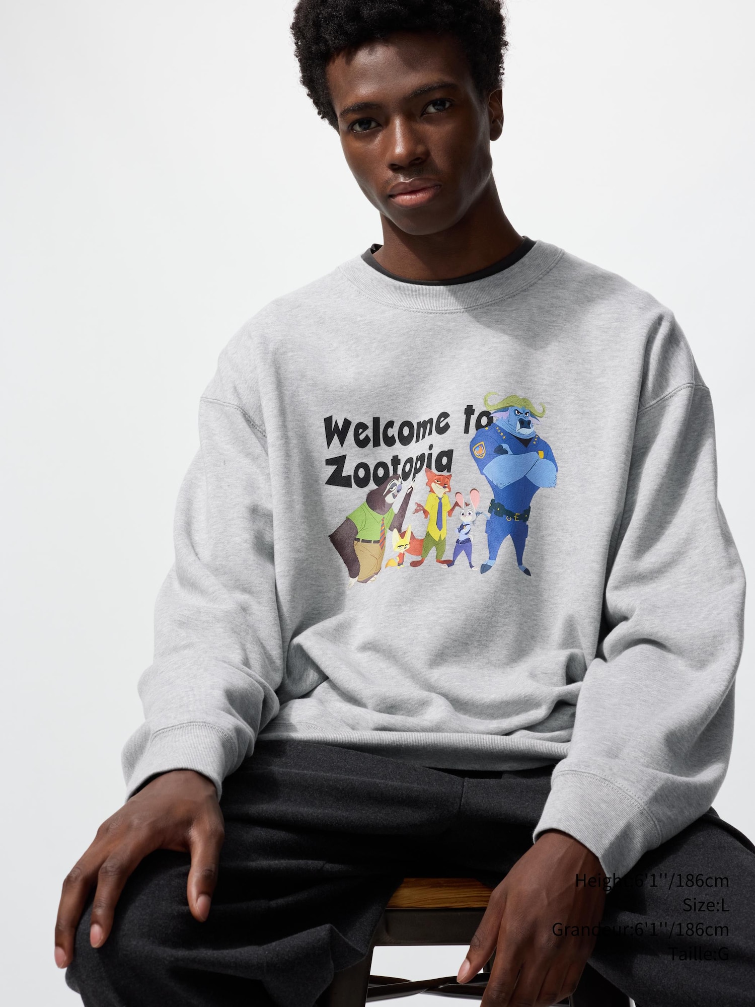 Unisex Zootopia Sweatshirt | UNIQLO CA