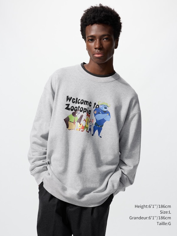 CHANDAIL ZOOTOPIE EN COTON OUATÉ