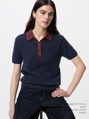 Polo Sweater | Colour Block