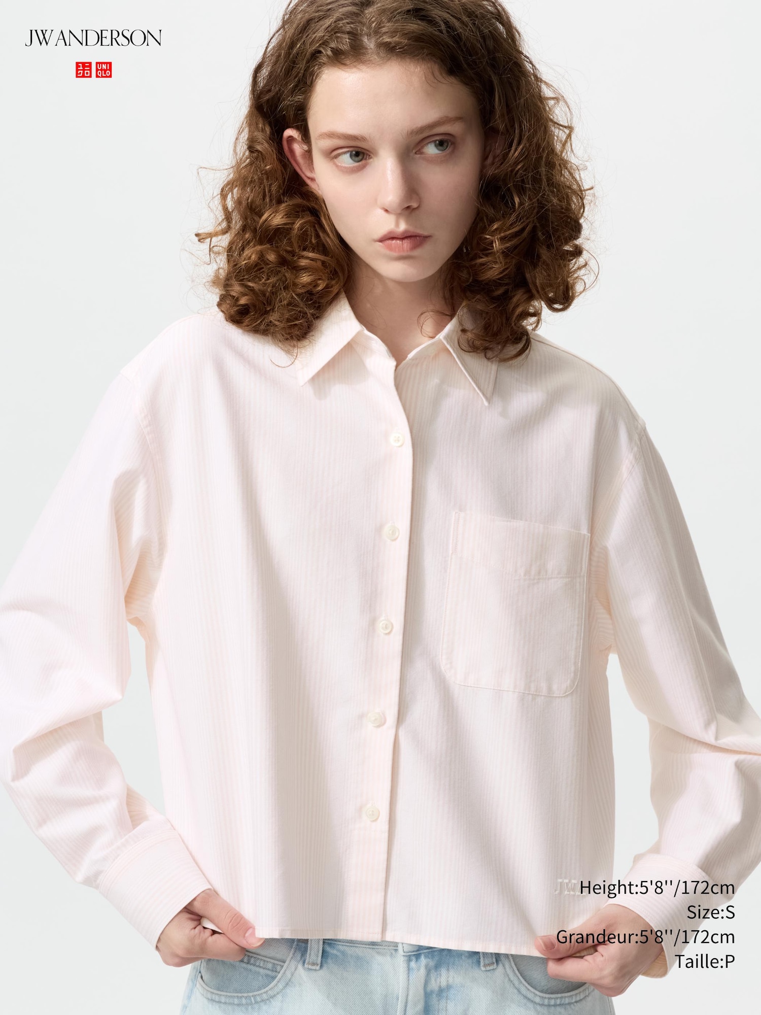 Unisex Oxford Boxy Shirt | Striped | UNIQLO CA