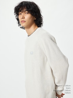 KAWS WINTER LAMBSWOOL CREW NECK SWEATER