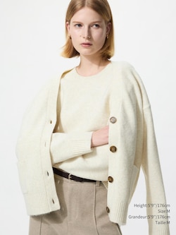 Souffle Yarn Crew Neck Sweater