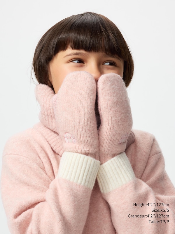 MITAINES HEATTECH TRICOTÉES KAWS WINTER