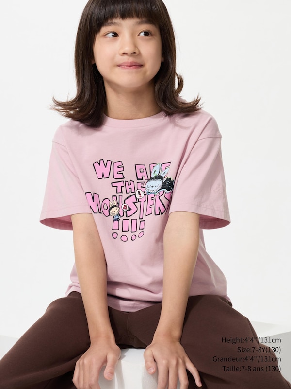 T-SHIRT UT POP MART (EXCLUSIF À L'AMÉRIQUE DU NORD)