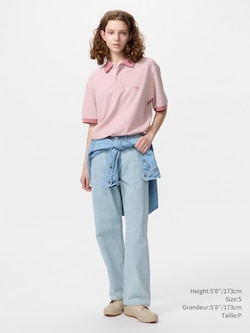 DRY PIQUE STRIPED POLO SHIRT