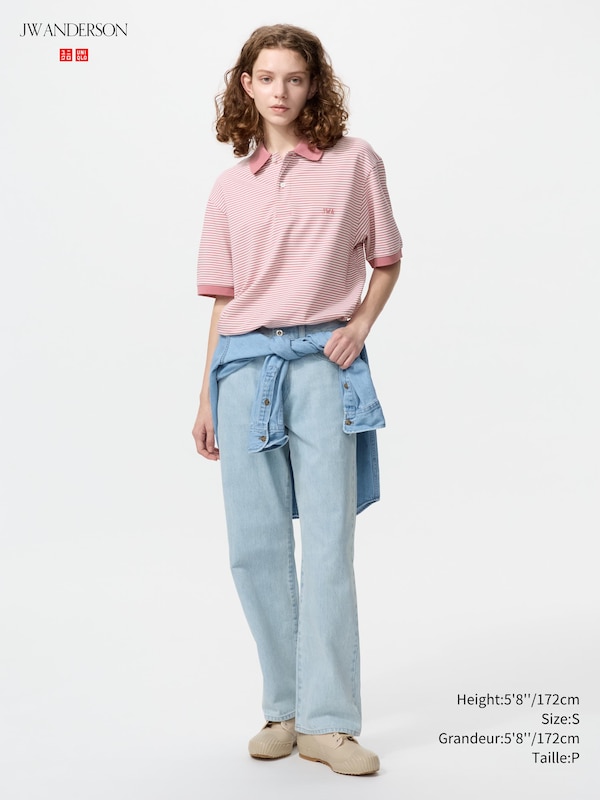 DRY PIQUE STRIPED POLO SHIRT