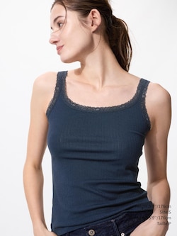 SOFT MODAL SLEEVELESS TOP | LACE