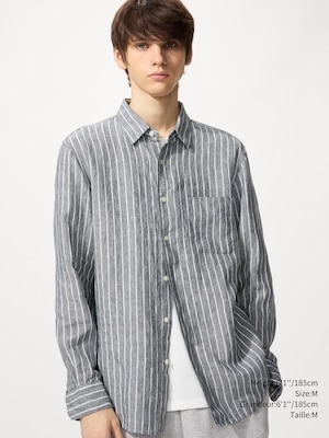 Premium Linen Shirt | Striped