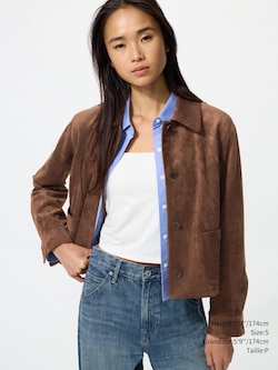 SOFT BRUSHED SHORT JACKET