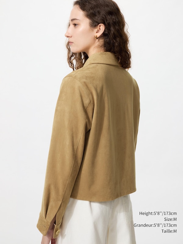 SOFT BRUSHED SHORT JACKET