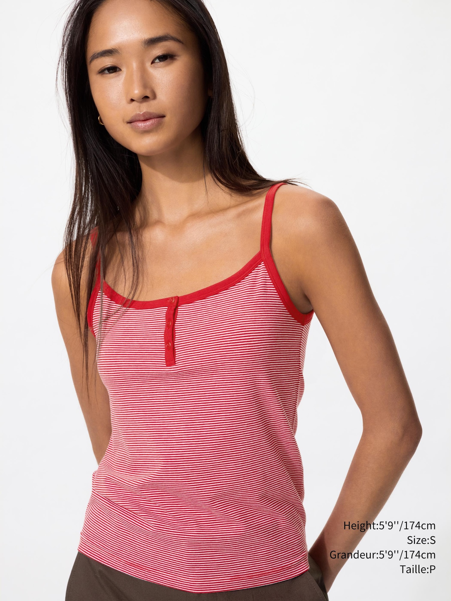 Women's Soft Modal Camisole | Stripe | UNIQLO CA