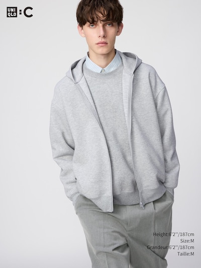 Sweat OverzisedFull Zip Hoodie