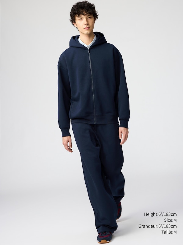 CHANDAIL CAPUCHE SURDIMENSIONNÉE EN COTON OUATÉ