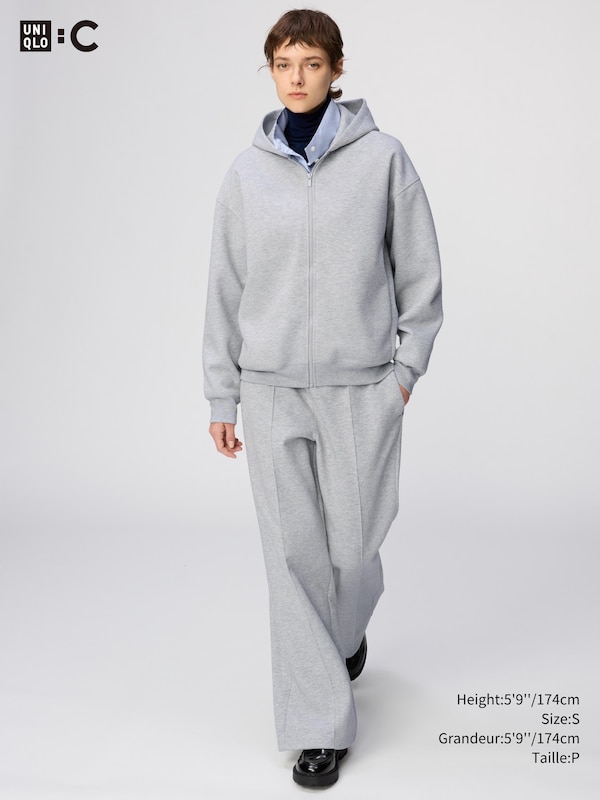 Sweat Oversized Full Zip Hoodie