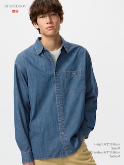 LIGHT DENIM OVERSIZED SHIRT