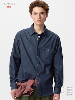 LIGHT DENIM OVERSIZED SHIRT