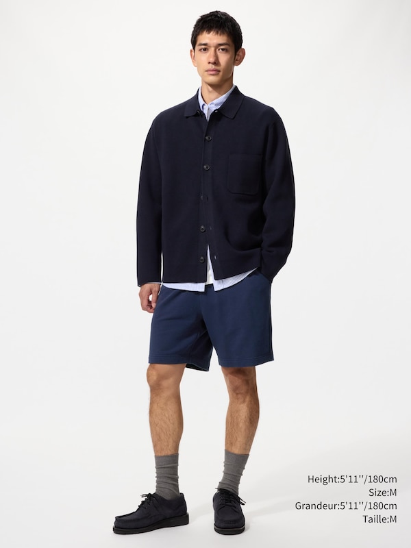 SHORT EXTRA-EXTENSIBLE EN COTON OUATÉ