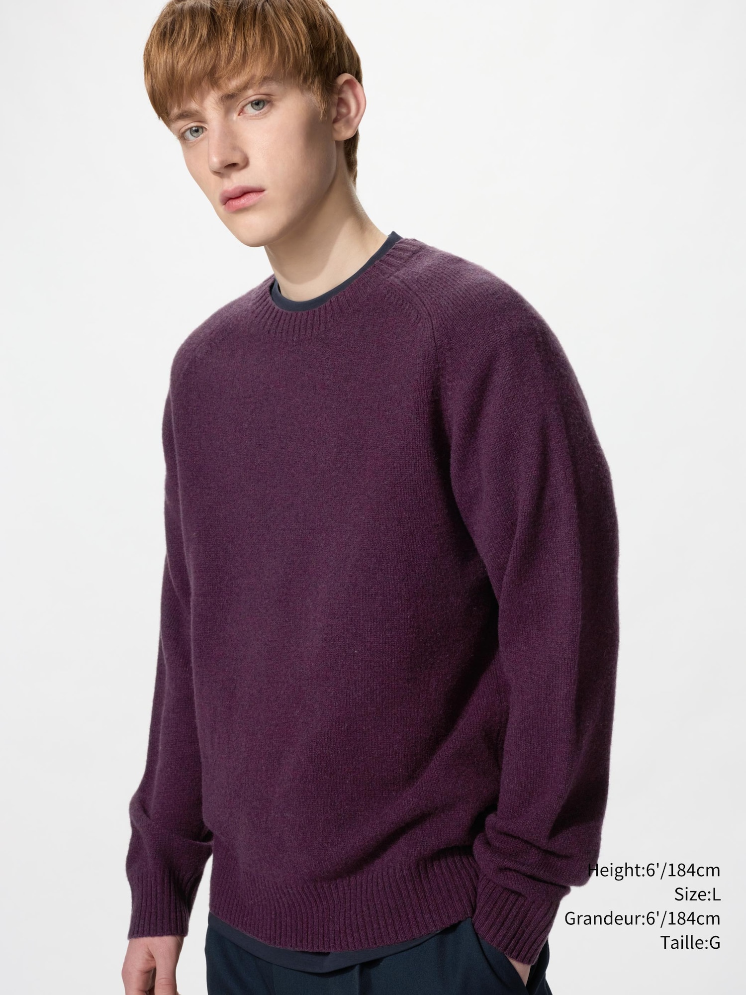 Lambswool Crew Neck Sweater