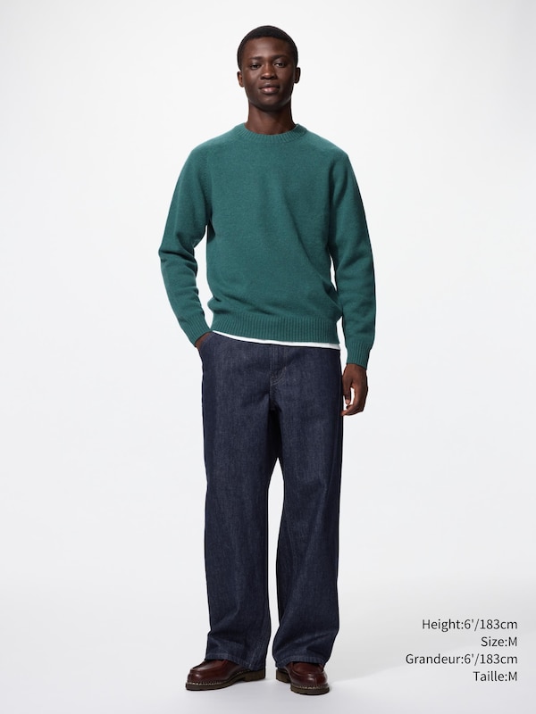 Lambswool Crew Neck Sweater