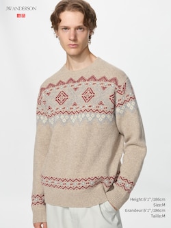 CHANDAIL FAIR ISLE COL ROND