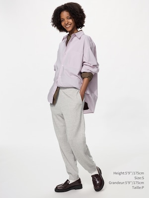 PANTALON EN COTON OUATÉ