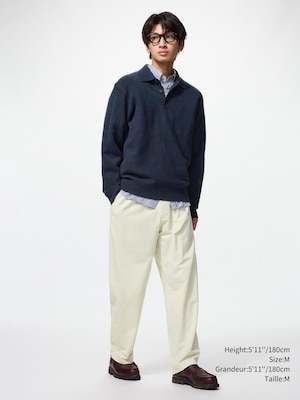 Corduroy Easy Ankle Pants