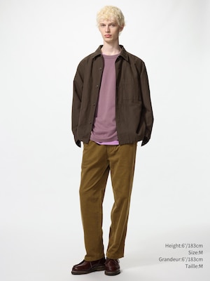 Corduroy Easy Ankle Pants